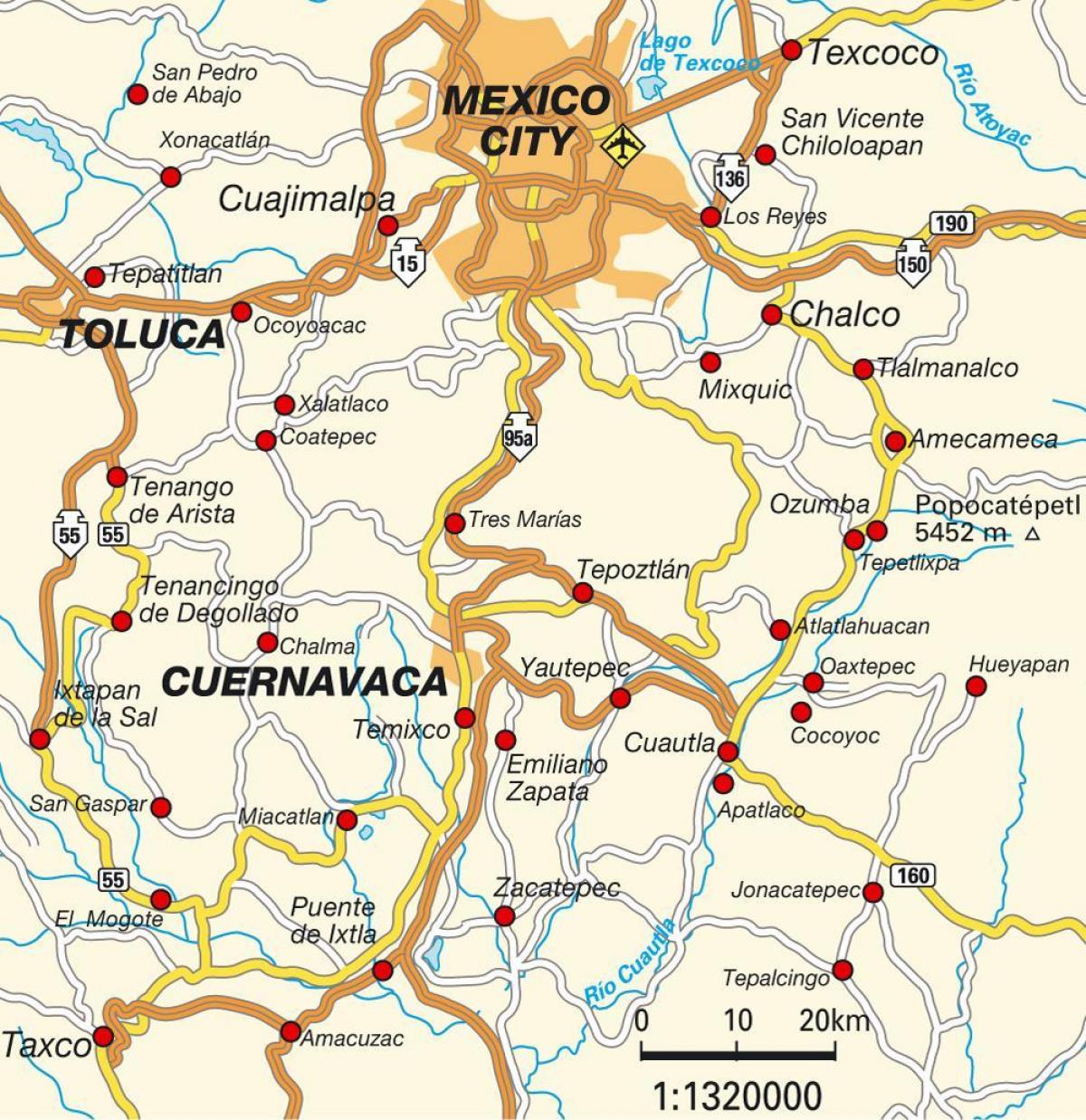 Mehiko df karte