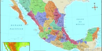 Karte Mehiko zip kods