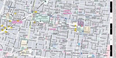 Karte streetwise Mehiko